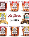 All Flavors Biscotti 8-Pack - True Delicious | Authentic Italian Desserts